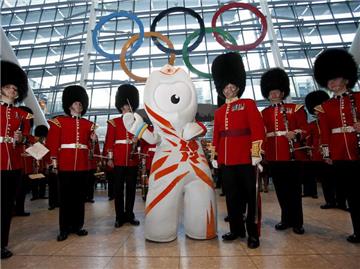 Wenlock ist das Maskottchen der Olympischen Spiele 2012.