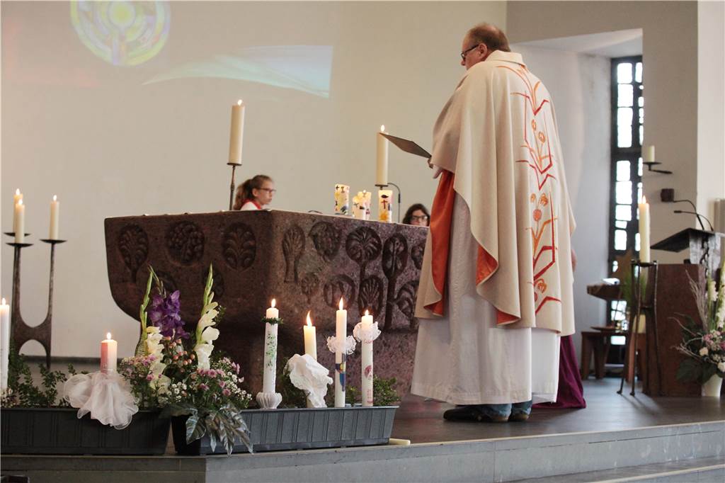 Wenn in Corona-Zeiten in den Kirchen weiter Gottesdienste gefeiert werden können - hier ein Archivbild -, dann ist das auch ein Verdienst der Ehrenamtlichen aus dem Ordnungsdienst.