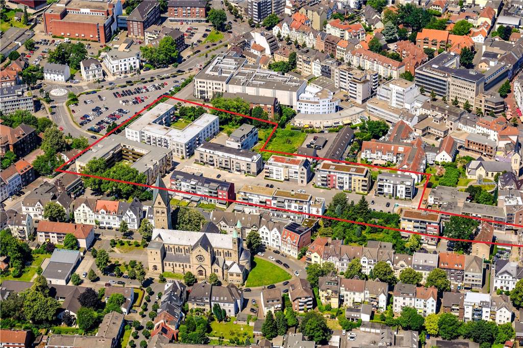 Das sind die aktuell fünf teuersten Häuser auf dem Online-Markt Luftbild des Neubaugebiets Paulusanger in Recklinghausen.