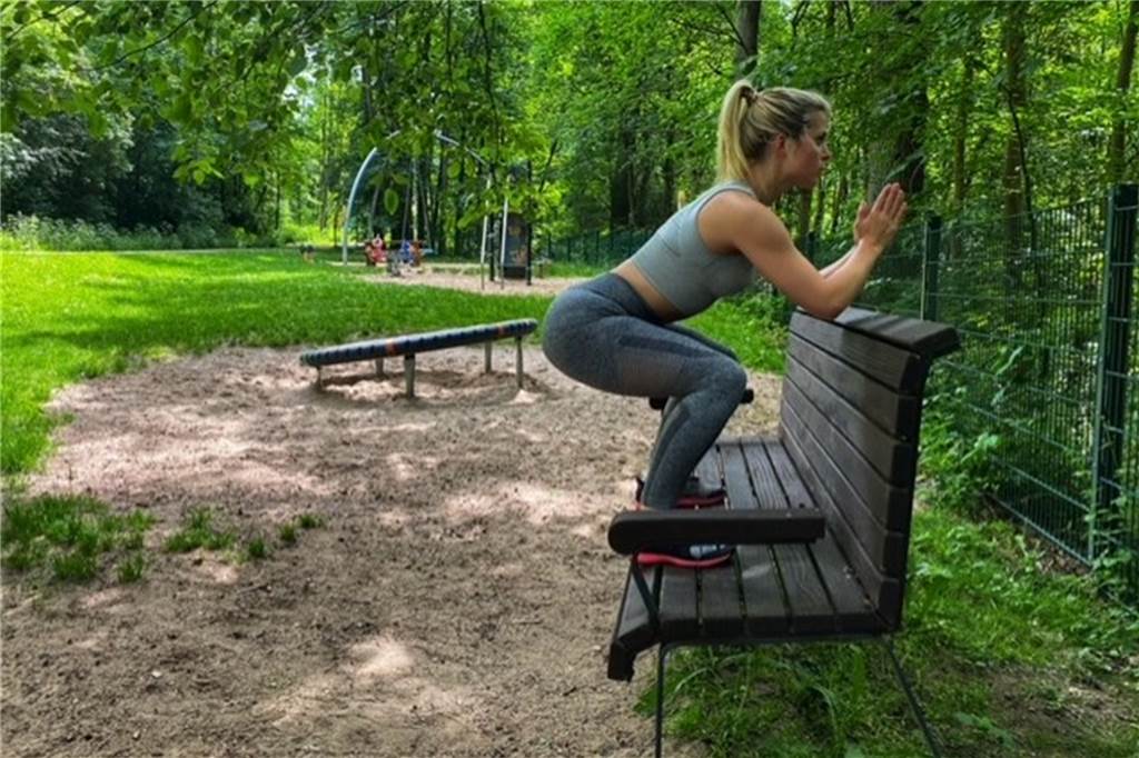 Geheimtipp: Hier versteckt sich Schwertes Freiluft-„Fitnessstudio“ Wer das Gleichgewicht halten kann, kann sich hier an „Box Jumps“ probieren.