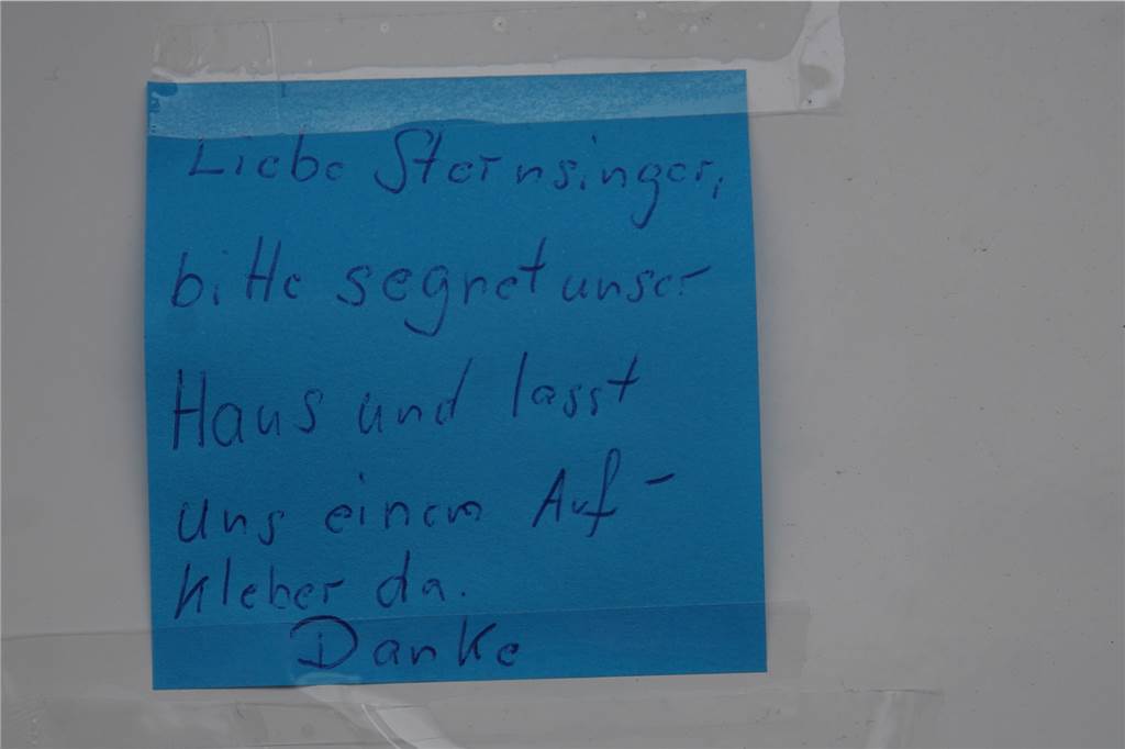 „Auch der Stern ist mit uns da!": Herberner Sternsinger wieder unterwegs Wer in Ascheberg und Herbern einen Segenswunsch an seinem Haus wünschte, konnte dies vorab sichtbar an seiner Tür vermerken.