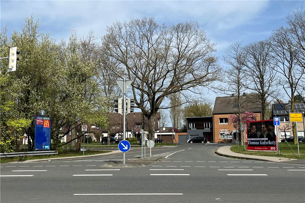 Corona-Testzentrum an der Seestadthalle in Haltern zieht um Die Kreuzung Hullerner Damm/Hullerner Straße