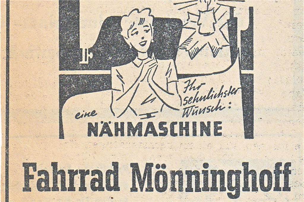 Werbung 30er-Jahre.