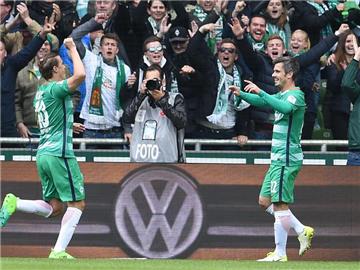 Werder Bremen schlägt Hertha BSC mit 2:0. Foto: Carmen Jaspersen