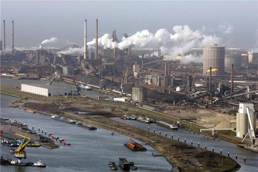 IG Metall stellt Ja zur Tata-Thyssenkrupp-Fusion in Frage Werk in Ijmuiden. Foto: Jannink/ANP/Archiv