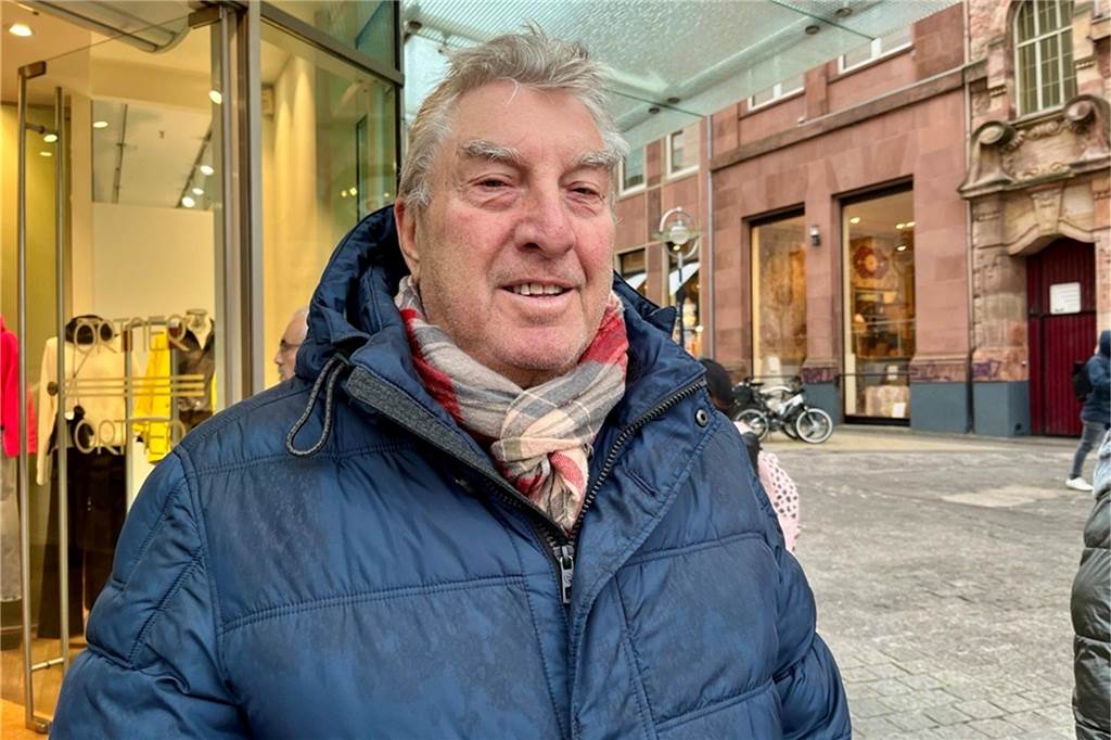 Werner Baschin in der Dortmunder Innenstadt