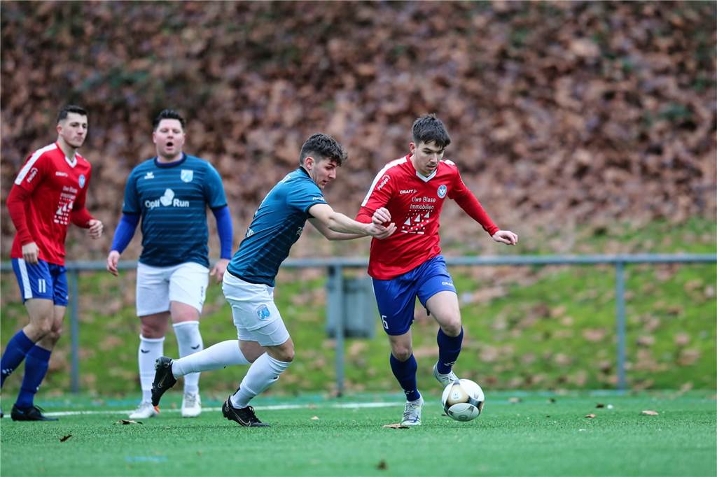 Westfalenligist Wacker Obercastrop setzte sich in einem Testspiel am Sonntag, 15. Januar 2023, gegen den Bezirksligisten FC Castrop-Rauxel mit 2:1 (0:0) durch.