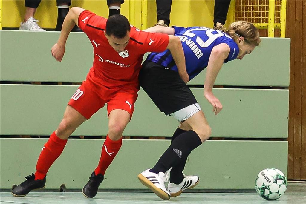 Zwischenrunde der Dortmunder Hallenfußball-Stadtmeisterschaft 2022 Westfalia Huckarde ist weiter in der Zwischenrunde dabei.