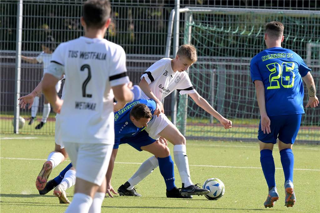 Westfalia Wethmar schlug den Kamener SC durch ein Tor in der Nachspielzeit.