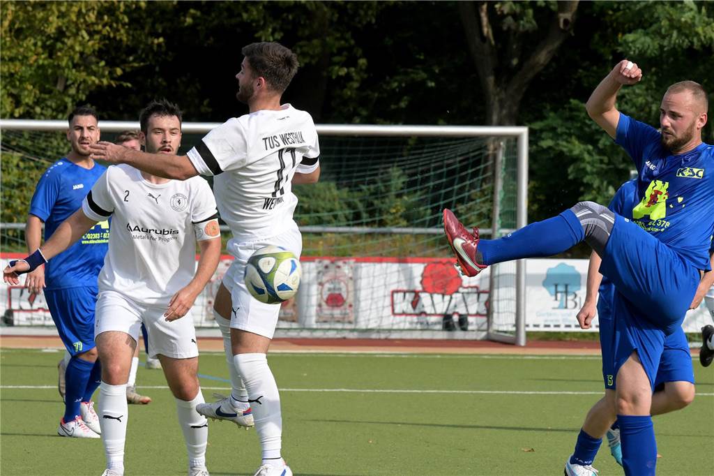 Westfalia Wethmar schlug den Kamener SC durch ein Tor in der Nachspielzeit.