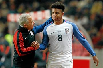 Weston McKennie feierte ein gelungenes Debüt in der Nationalmannschaft der USA.