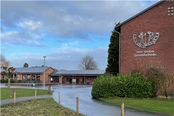 Wie an der St.-Vitus-Schule in Südlohn fällt auch an der von-Galen-Schule in Oeding am Donnerstag (17. Februar) der Unterricht wegen einer Unwetterwarnung aus.