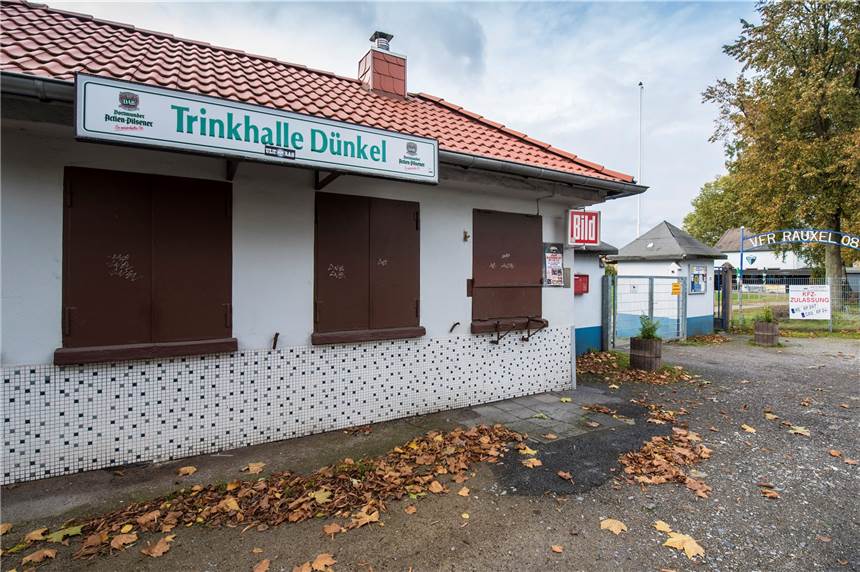VfR Rauxel verrät seine Ideen für die Traditions-Bude Dünkel am Sportplatz Wie geht es weiter mit der ehemaligen Trinkhalle Dünkel?
