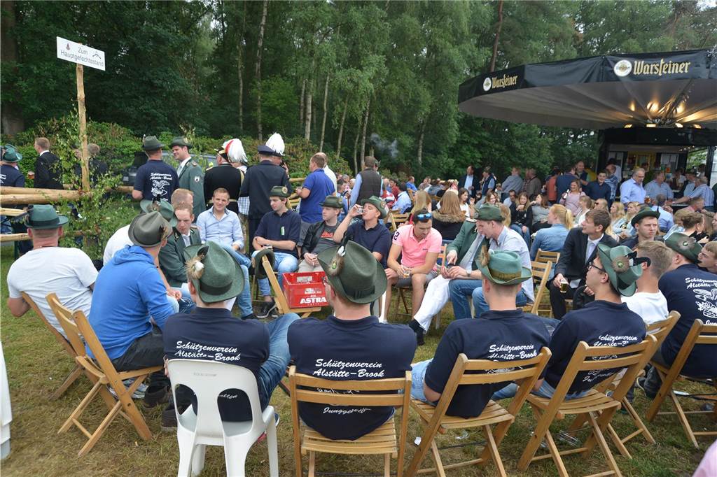 Schützenfeste in Ahaus und Umgebung: An diesen Tagen wird gefeiert Gäate beim Vogelschießen des Schützenvereins Alstätte-Brook 2018