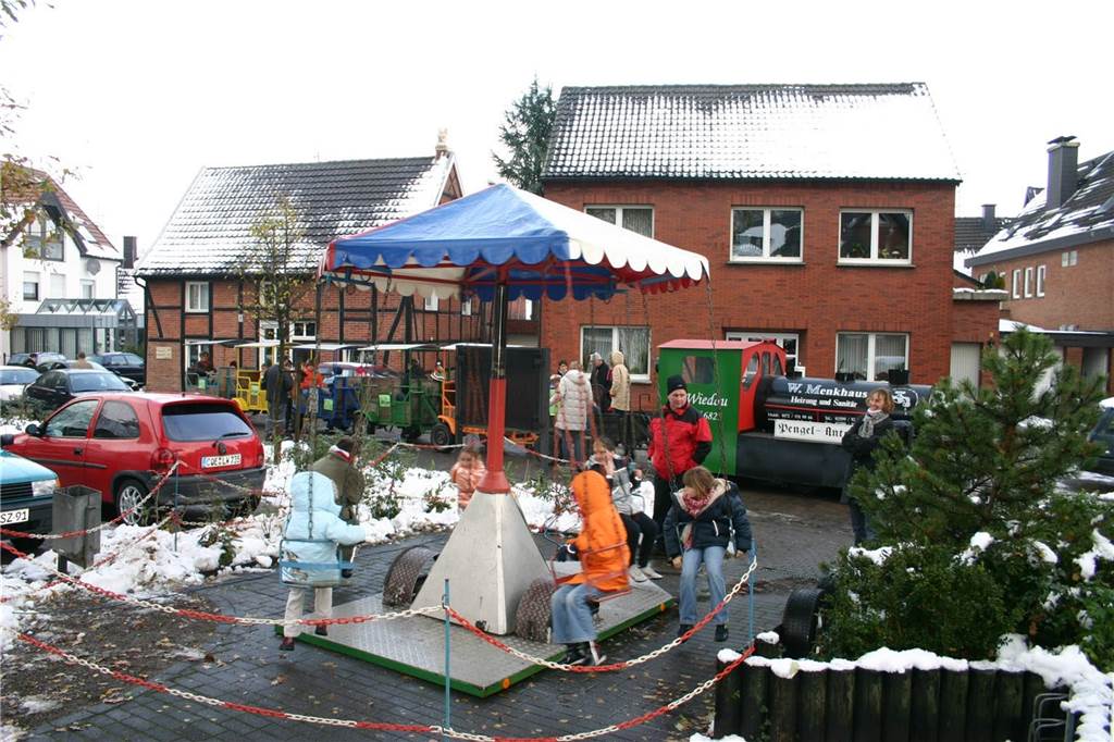 Ein Kinderkarussell