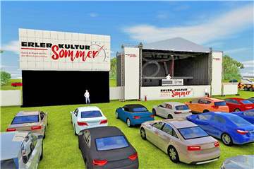 Wie in dieser Computersimulation stellt sich Johannes Gülker den Erler Kultur Sommer vor.