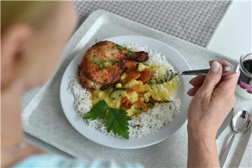 Wie regt man Menschen dazu an, sich in der Kantine für das nachhaltigste Gericht zu entscheiden? Mit dieser Frage beschäftigte sich das Projekt „Nahgast“. Foto: Caroline Seidel