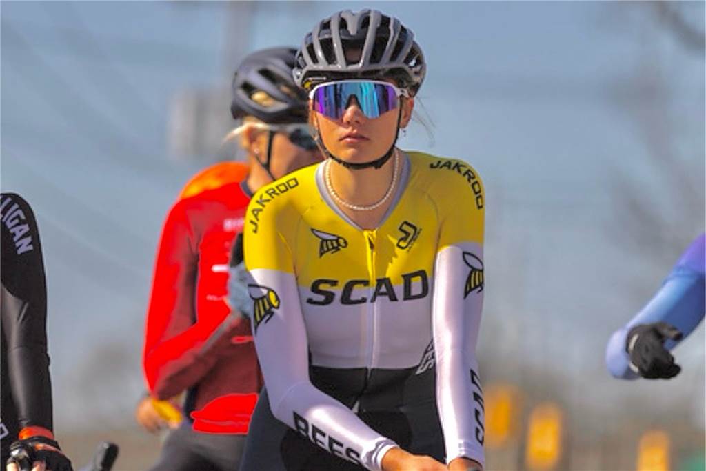 Wieder erfolgreich: Die Halterner Radsportlerin Jette Aelken.