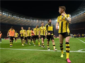Wieder Finale, wieder kein Pokal: Die Dortmunder suchen die Erklärung dafür nicht ausschließlich in der eigenen Leistung. Foto: Bernd Thissen