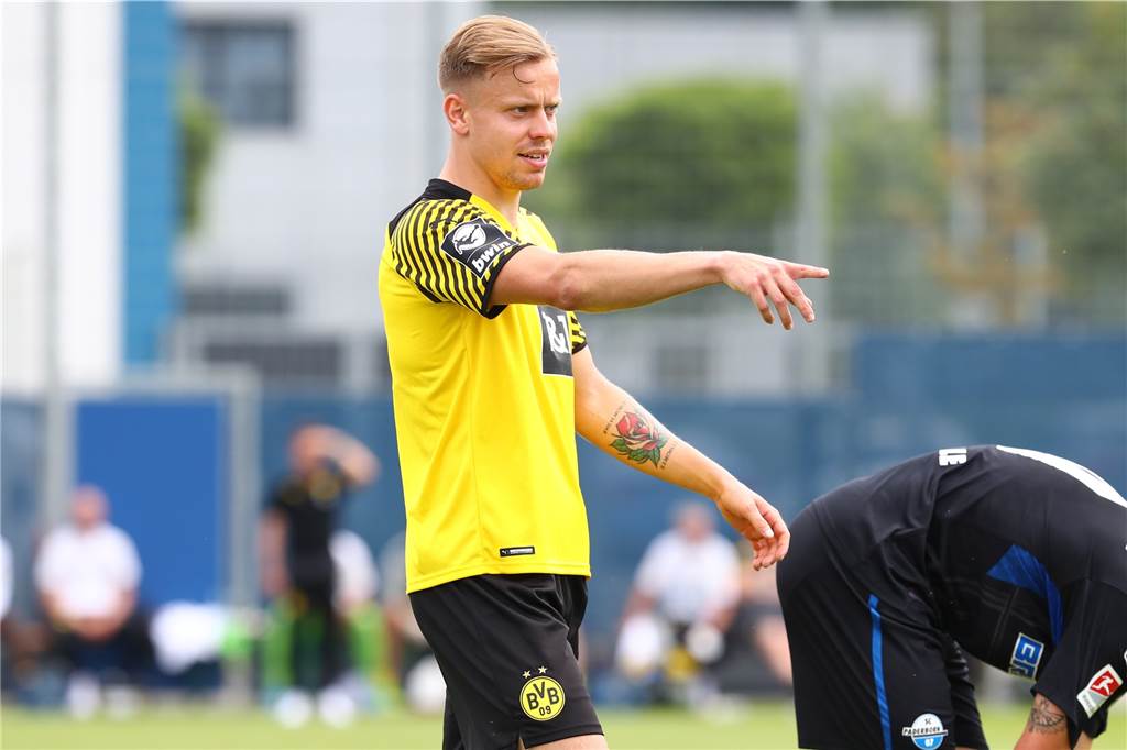 BVB-U23 im Trainingslager: Enrico Maaßen setzt auf hohe Intensität Wieder voll belastbar: Lennard Maloney.