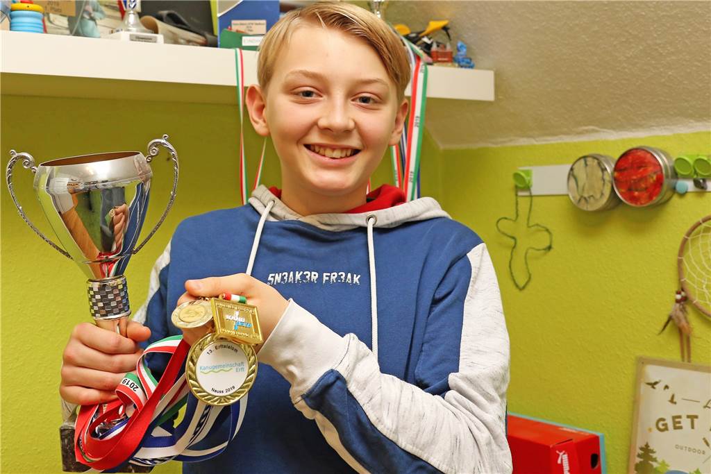 Das sind „Dorstens Sportler des Jahres 2019“ Wildwasserkanute Joseph Seibert erhielt den Talent-Award.
