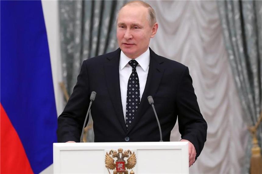 Putin will Doping-Konvention der Vereinten Nationen ändern Will eine Änderung der Doping-Konvention der Vereinten Nationen: Russlands Präsident Wladimir Putin. Foto: Mikhail Klimentyev/POOL SPUTNIK KREMLIN/AP/dpa