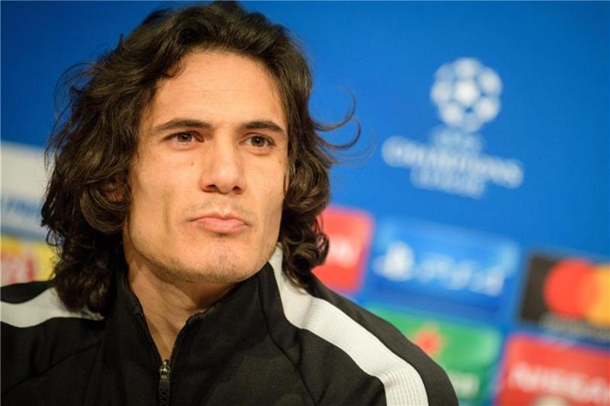 PSG will in München „Erster bleiben“ Will mit Paris in München den Gruppensieg perfekt machen: PSG-Angreifer Edinson Cavani. Foto: Matthias Balk