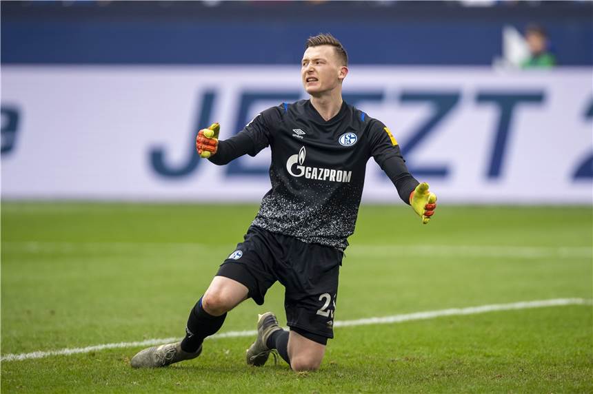 Schalke-Torwart Markus Schubert hält sein Versprechen Will Schalkes Nummer eins bleiben: Markus Schubert.