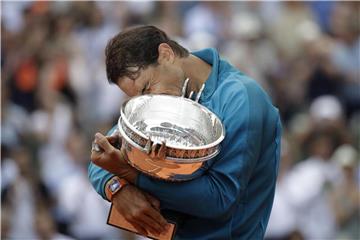 Will seine Erfolgsbilanz noch weiter ausbauen: French-Open-Sieger Rafael Nadal. Foto: Alessandra Tarantino/AP