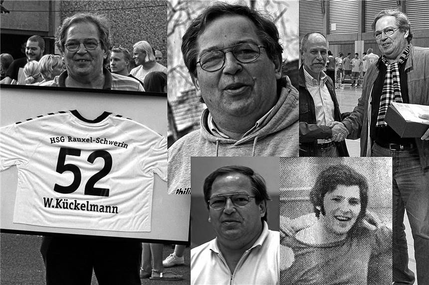 HSG Rauxel-Schwerin trauert: Willi Kückelmann ist tot Willi Kückelmann war von 1999 bis 2013 Vorsitzender der HSG Rauxel-Schwerin. Fotos Lukas, HSG Rauxel-Schwerin, Engel, Goldhahn / Montage Lukas