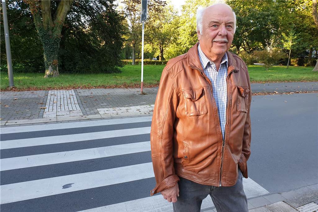 Anwohnerärger wegen Fahrbahneinengung - Stadt und SPD widersprechen Willi Most ist Befürworter der Verkehrsmaßnahme