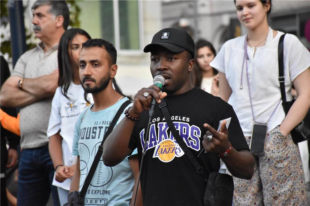 Nach großer Polizeikritik: „Veränderung ist eine Frage der Zeit“ William Dountio ist einer der Organisatoren der Demonstrationen gegen Polizeigewalt in Dortmund.