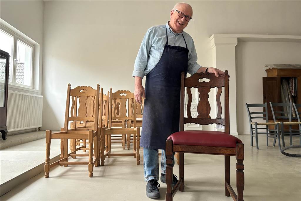 Altes Handwerk lebt durch ihn: Alstätter hat Traum seit er zehn ist Willy Rotherm Alstätte Restauration