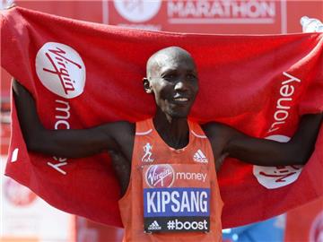 Wilson Kipsang will den Weltrekord knacken. Foto: Facundo Arrizabalaga