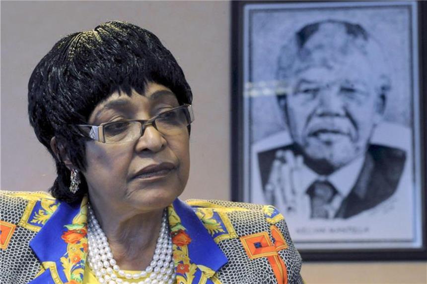 Anti-Apartheidskämpferin Winnie Mandela stirbt mit 81 Jahren Winnie Mandela im Jahr 2008 in Johannesburg. Foto: EPA