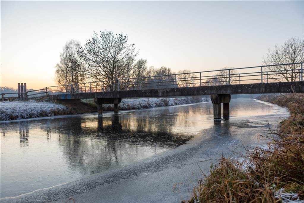 Winterstimmung in Olfen.