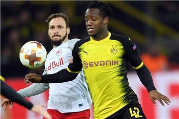 Wintertransfer von Borussia Dortmund: Michy Batshuayi (r). Foto: Federico Gambarini