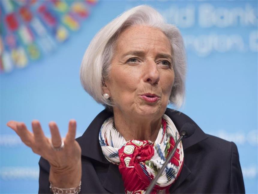 Finanzminister und Notenbanker wollen mehr Wachstum «Wir bewegen uns in eine Phase der Stärkung», sagte IWF-Chefin Christine Lagarde. Foto: Michael Reynolds