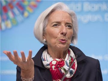 «Wir bewegen uns in eine Phase der Stärkung», sagte IWF-Chefin Christine Lagarde. Foto: Michael Reynolds