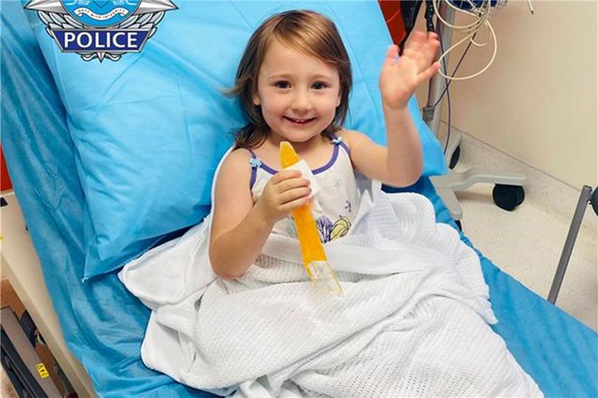 Australische Polizei entdeckt wochenlang vermisste Vierjährige «Wir haben nach der Nadel im Heuhaufen gesucht, und wir haben sie gefunden»: Die vierjährige Cleo Smith war mehr als zwei Wochen verschwunden.