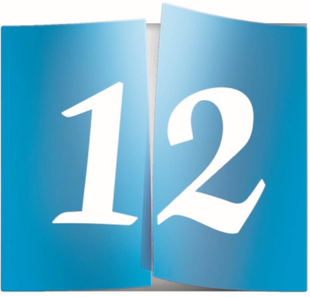 Geisecker SV hofft auf Rückkehr der Nummer 12: „Ich habe mich zurückgekämpft.“ Eine blaue halb geöffnete Papiertür mit der Nummer 12.