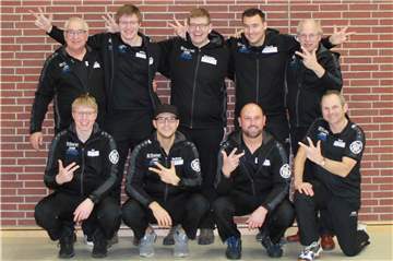 „Wir sind Dritter“, zeigten die Raesfelder Luftpistolenschützen nach Abschluss der normalen Punktrunde der 1. Bundesliga Nord an. Damit war die Endrunden-Teilnahme sicher. 