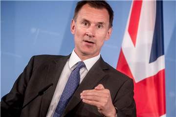 „Wir steuern auf einen Austritt ohne Abkommen zu“, sagt Hunt. Foto: Michael Kappeler