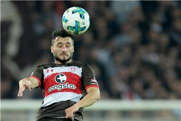 Wird dem FC St. Pauli voraussichtlich vier Wochen fehlen: Flügelspieler Cenk Sahin. Foto: Daniel Bockwoldt