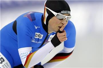 Wird nicht bei der Eisschnelllauf-EM in Kolomna starten: Claudia Pechstein. Foto: Rick Bowmer