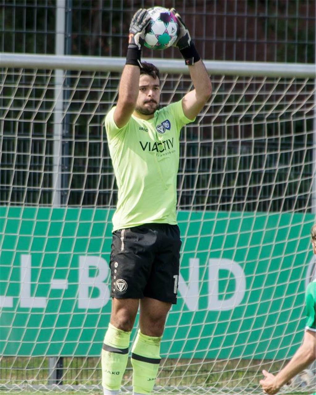 „Sportlich ist es für mich die logische Konsequenz“ Wird zukünftig in einem anderen Trikot Tore verhindern: Leonhard Backmann-Stockhofe.