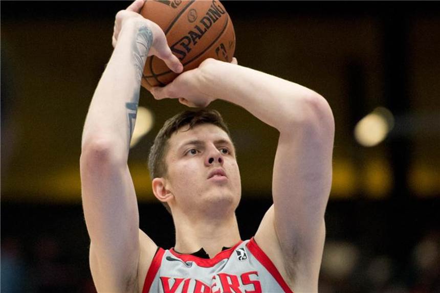 Houston Rockets verpflichten Basketball-Talent Hartenstein Wirft künftig für die Houston Rockets auf den Korb: Isaiah Hartenstein. Foto: Philipp Hülsmann/Philipp Hülsmann