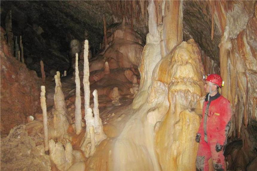 Starben die Neandertaler wegen Kälteperioden aus? Wissenschaftler untersuchten Kalkstalagmiten aus zwei rumänischen Höhlen und schlossen aus den Daten, dass es vor etwa 44.000 und vor 40.000 Jahren extreme Kälteperioden gab. Foto: PNAS