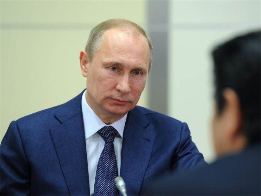Putin bietet zwangsenteigneten Bürgern Dialog an Wladimir Putin will mit den Betroffenen reden. Foto: Mikhail Klimentiev