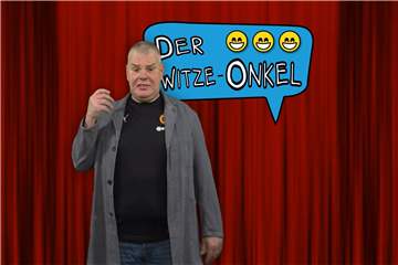 Wo nimmt der nur die ganzen Späße her? Unser lustigster Mann: Michael Schuh.